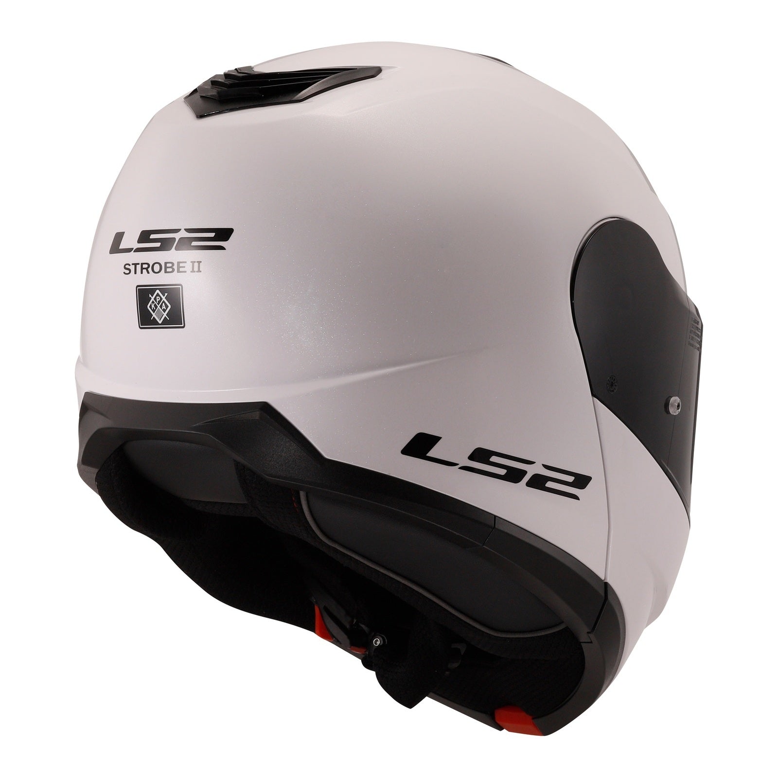 LS2 FF908 Strobe II Helmet - White 06