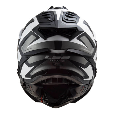 LS2 MX701 Explorer Alter HPFC Helmet - Matte Black / White 06