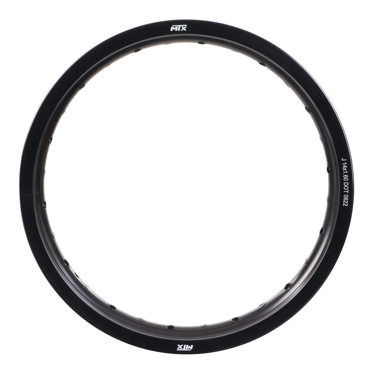 Mtx Rim No Background MTX Rim 7075 T6 Alloy - 14 x 1.60 28H Black – Dirt Bike Performance