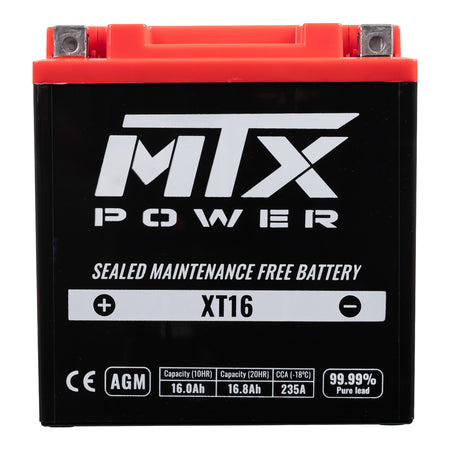 MTX Power XT16 12V AGM Battery