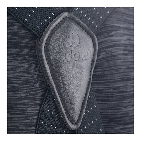 Oxford Riggers Braces Chic Black