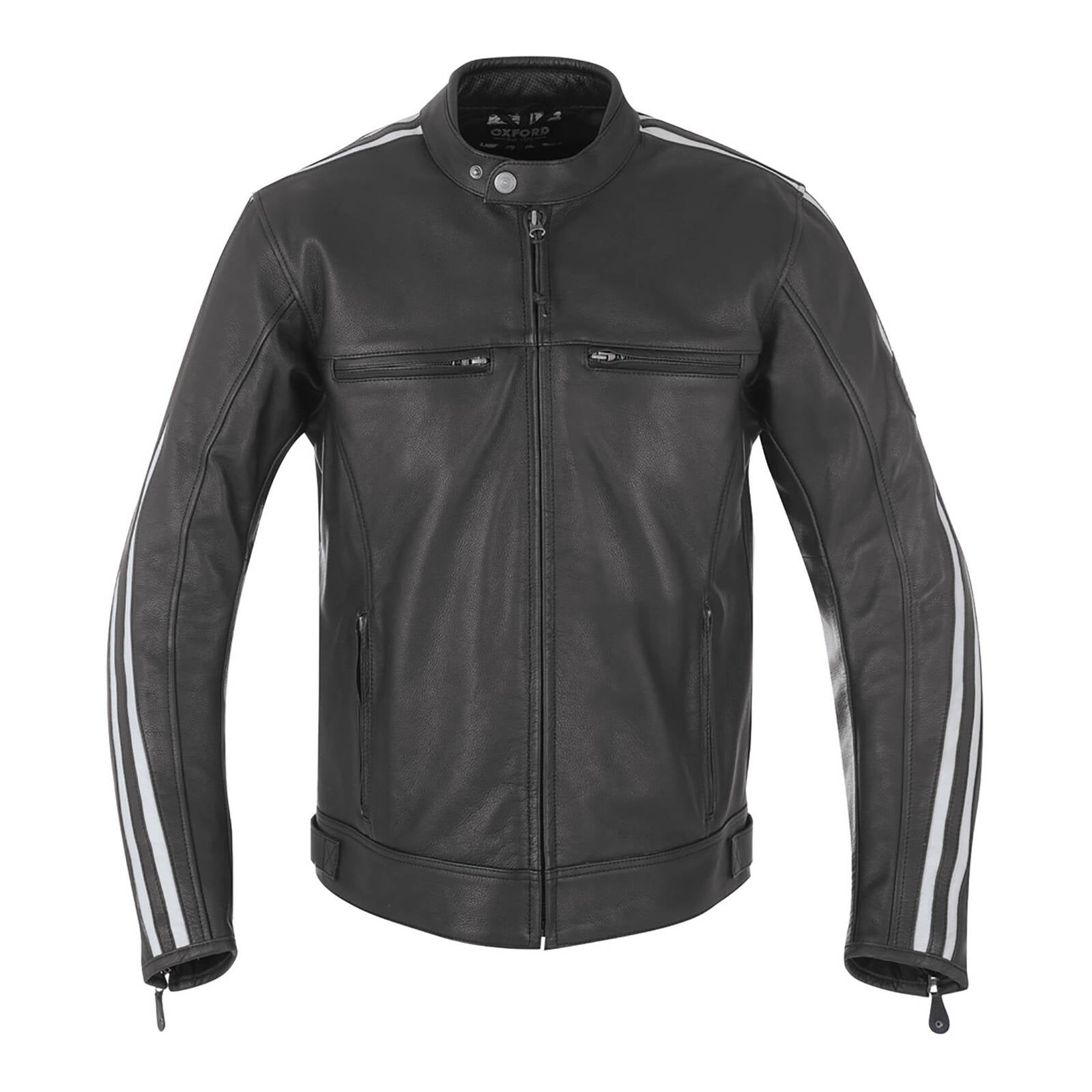 Oxford Bladon Leather Jacket - Black