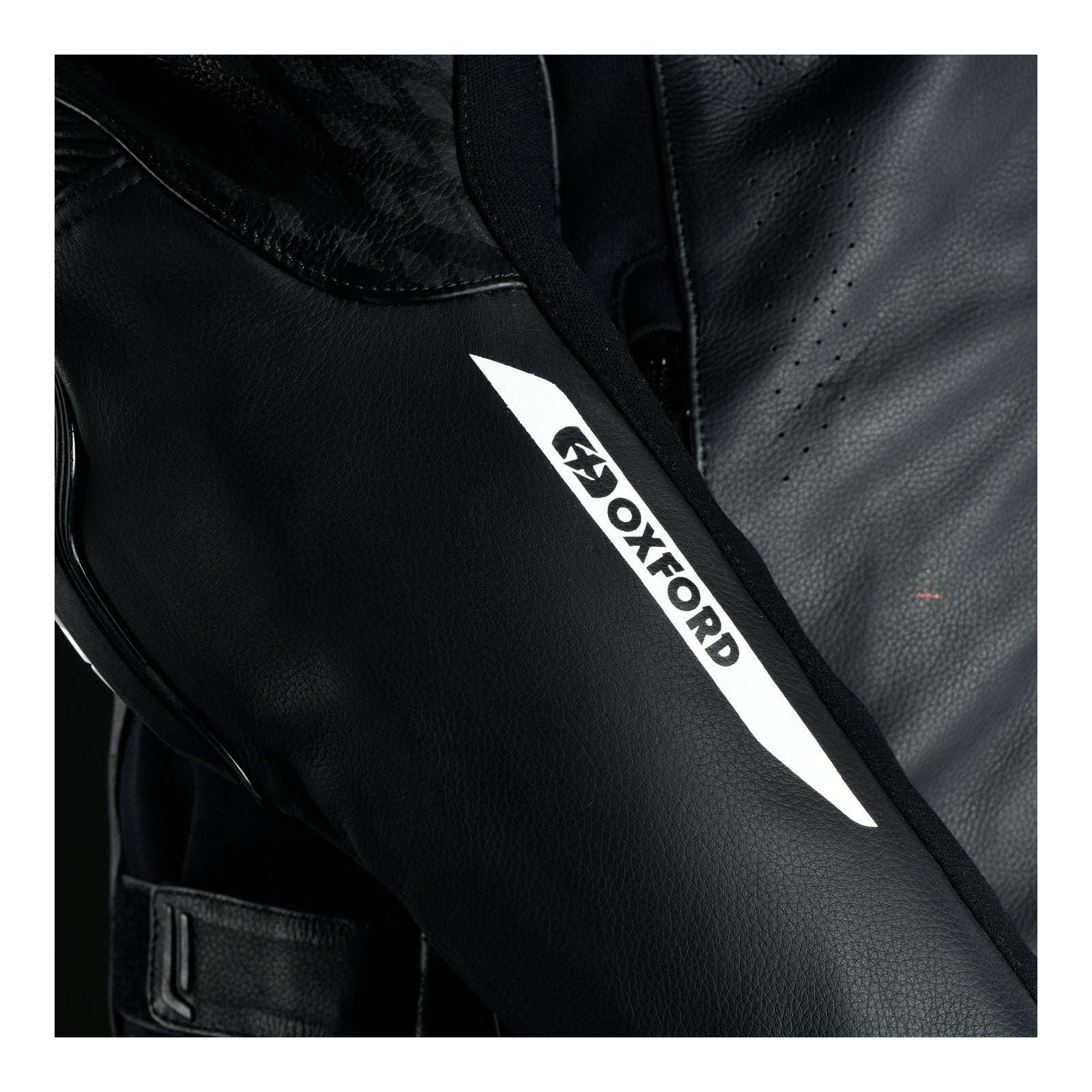 Oxford Nexus 1.0 Leather MS Jacket - Stealth Black