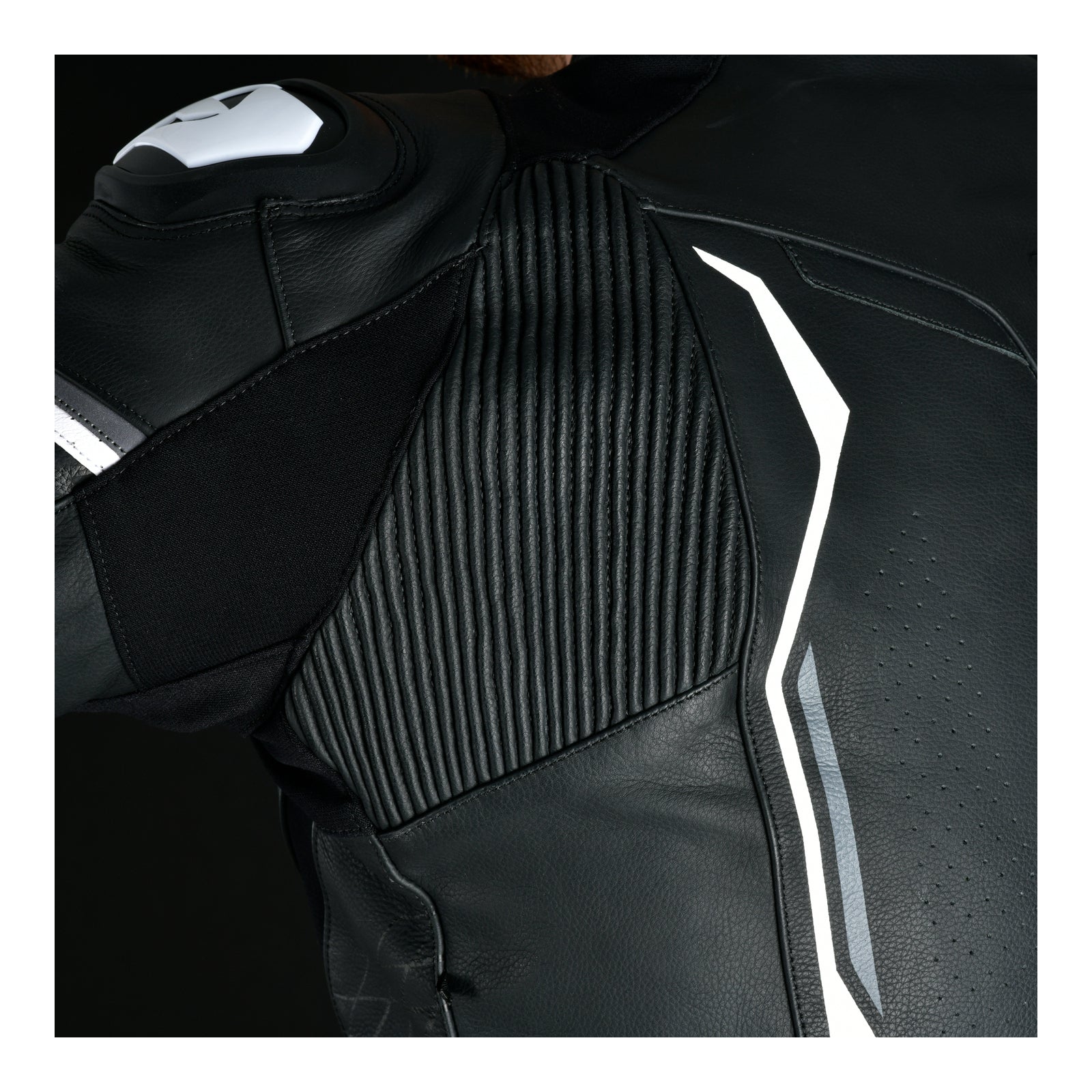 Oxford Nexus 1.0 Leather MS Jacket - Stealth Black