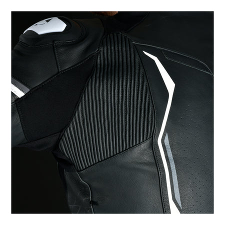 Oxford Nexus 1.0 Leather MS Jacket - Stealth Black