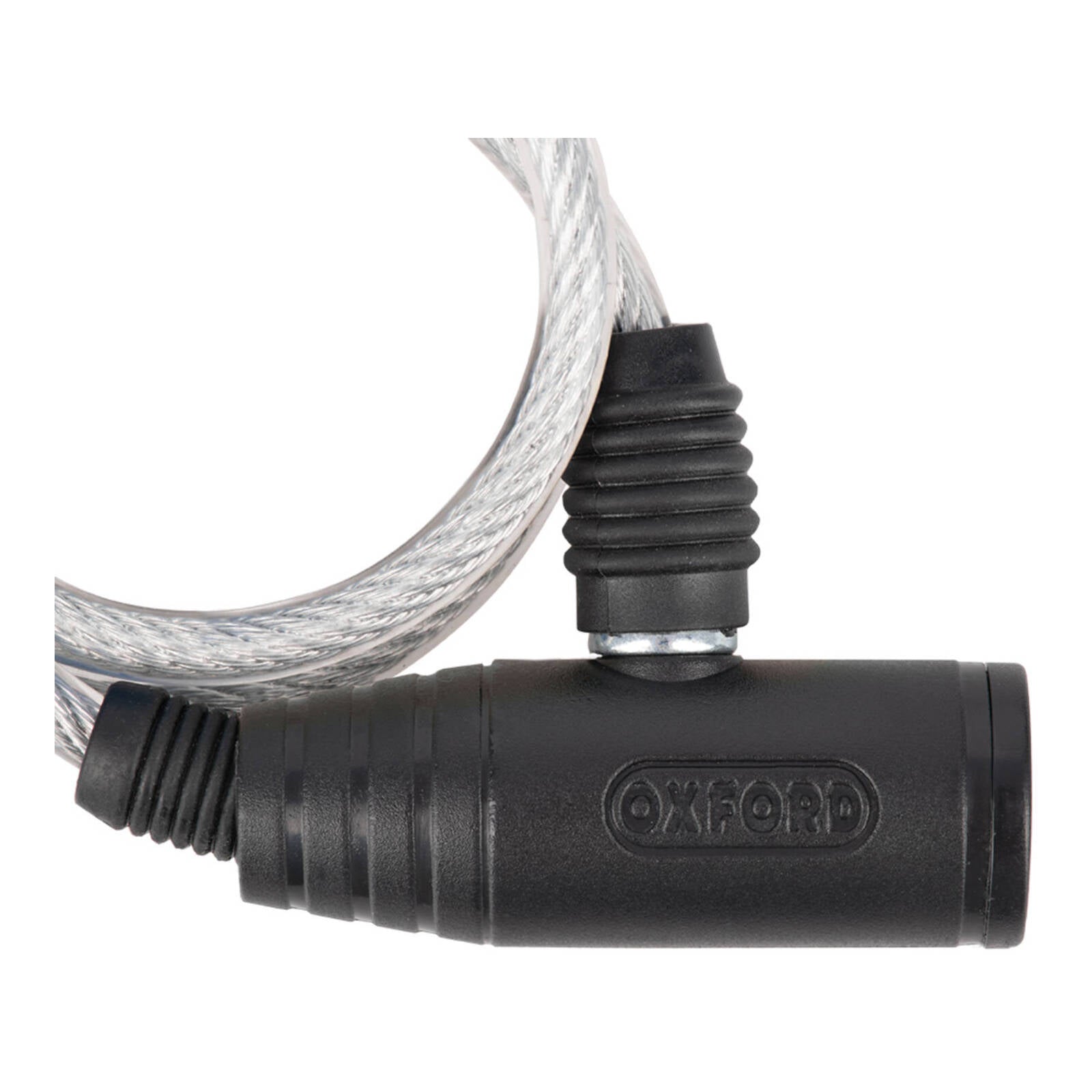 Oxford Bumper Cable Lock 6mm X 600mm - Clear