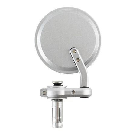 Oxford Bar End Mirrors - Silver (Pair)