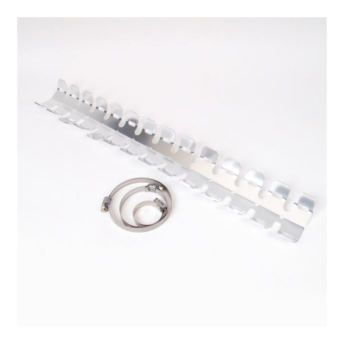 Whites Head Pipe Guard with Clamp - Silver