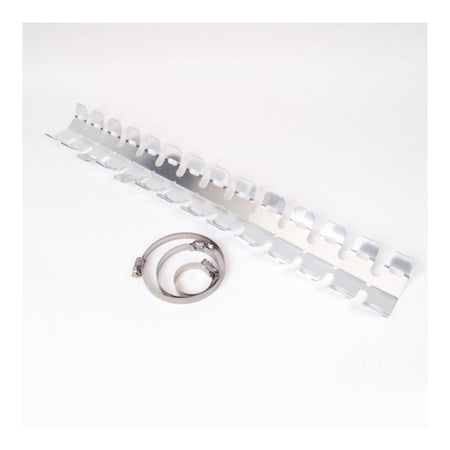 Whites Head Pipe Guard with Clamp - Silver