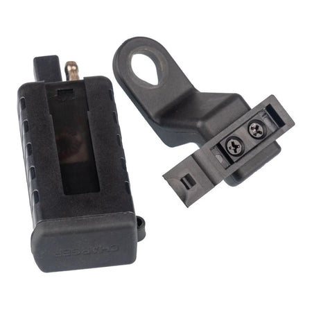 MotoPlug SAE to USB with Voltmeter - 1x USB A & 1x USB C Port