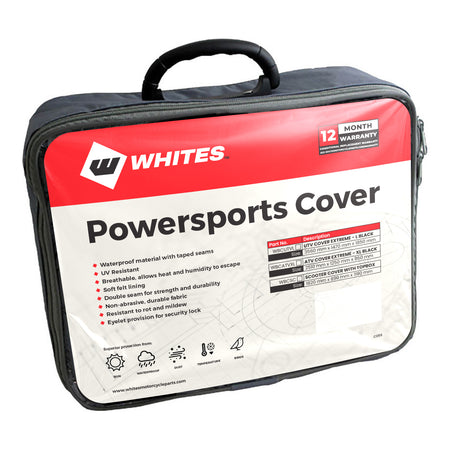 Whites Bike Cover Extreme - XL ATV Black