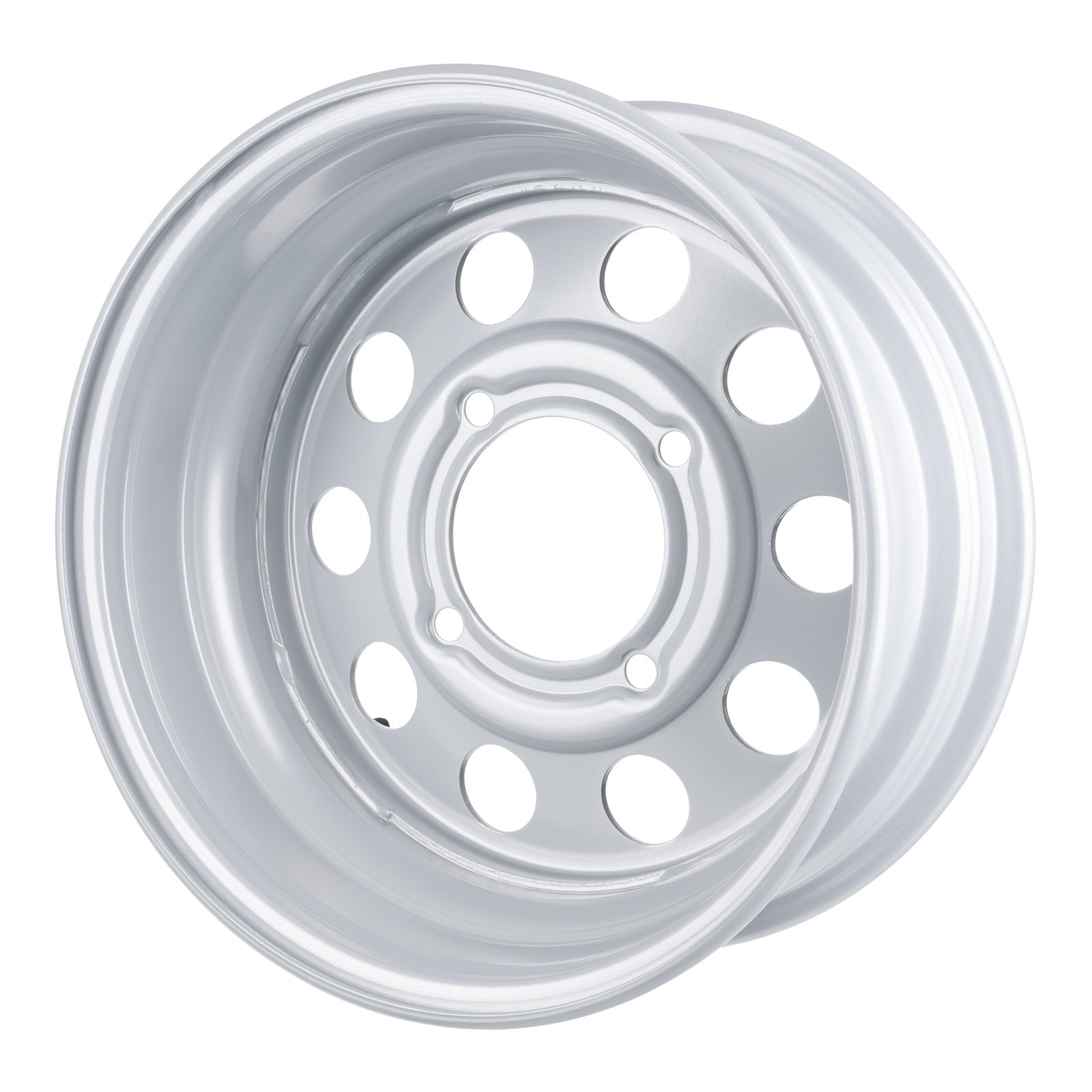 Whites ATV/UTV Steel Rim 14x6 Can-Am Front 4/137 +13 - Silver