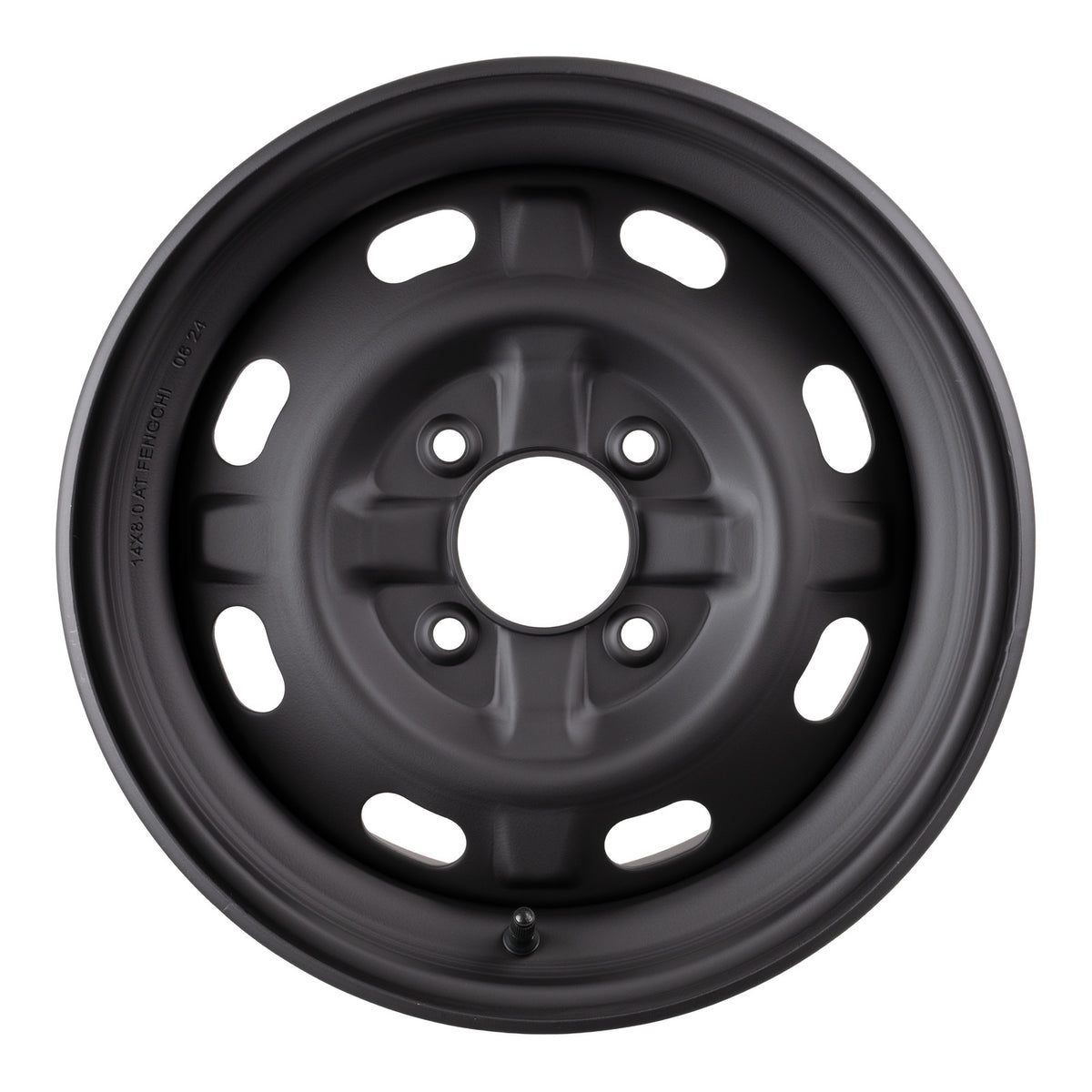 Whites ATV/UTV Steel Rim 14x8 CF-Moto Rear 4/110 +46.5 - Black