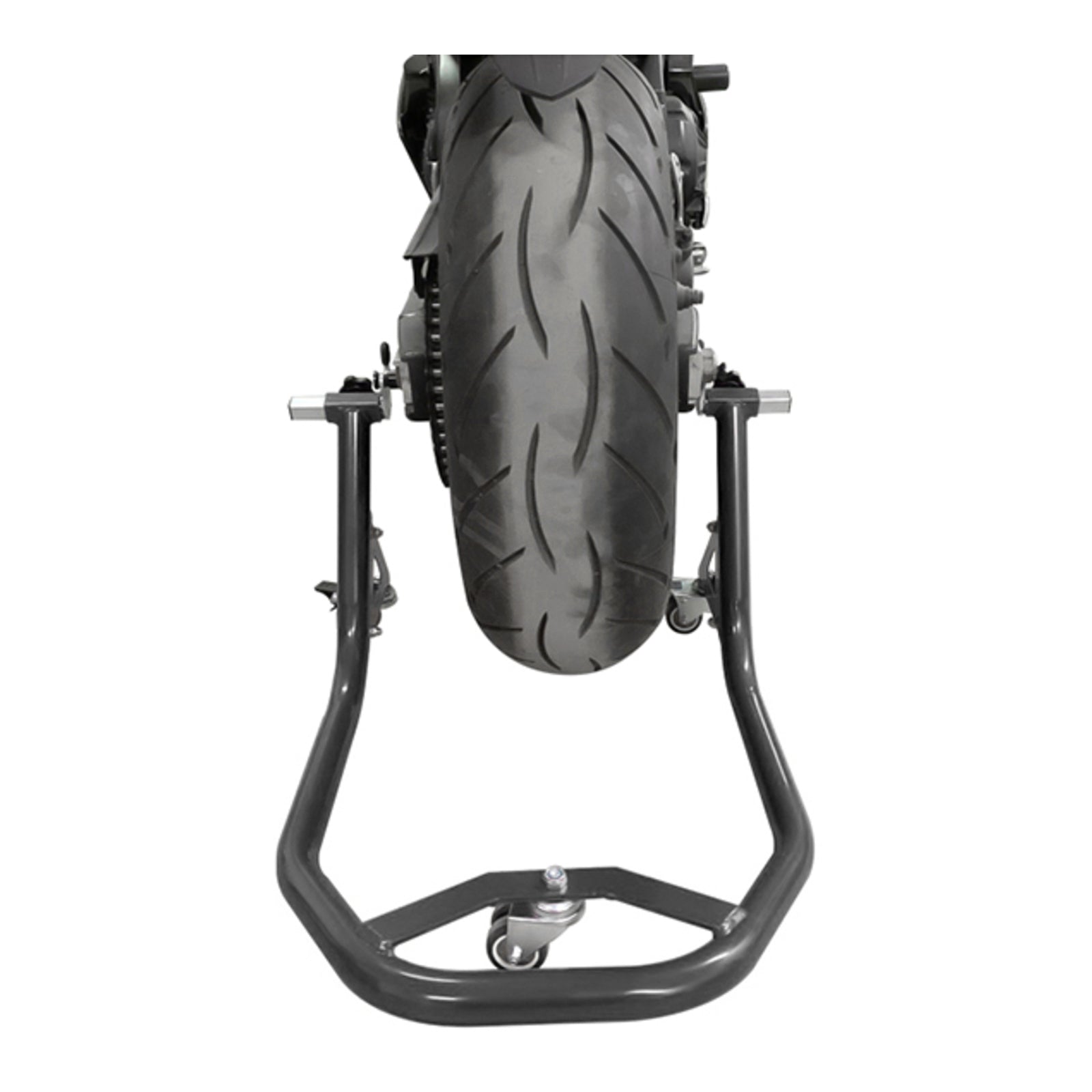 Whites Paddock Stand - Rear - Dolly Type - with V-Hooks & L-Pads