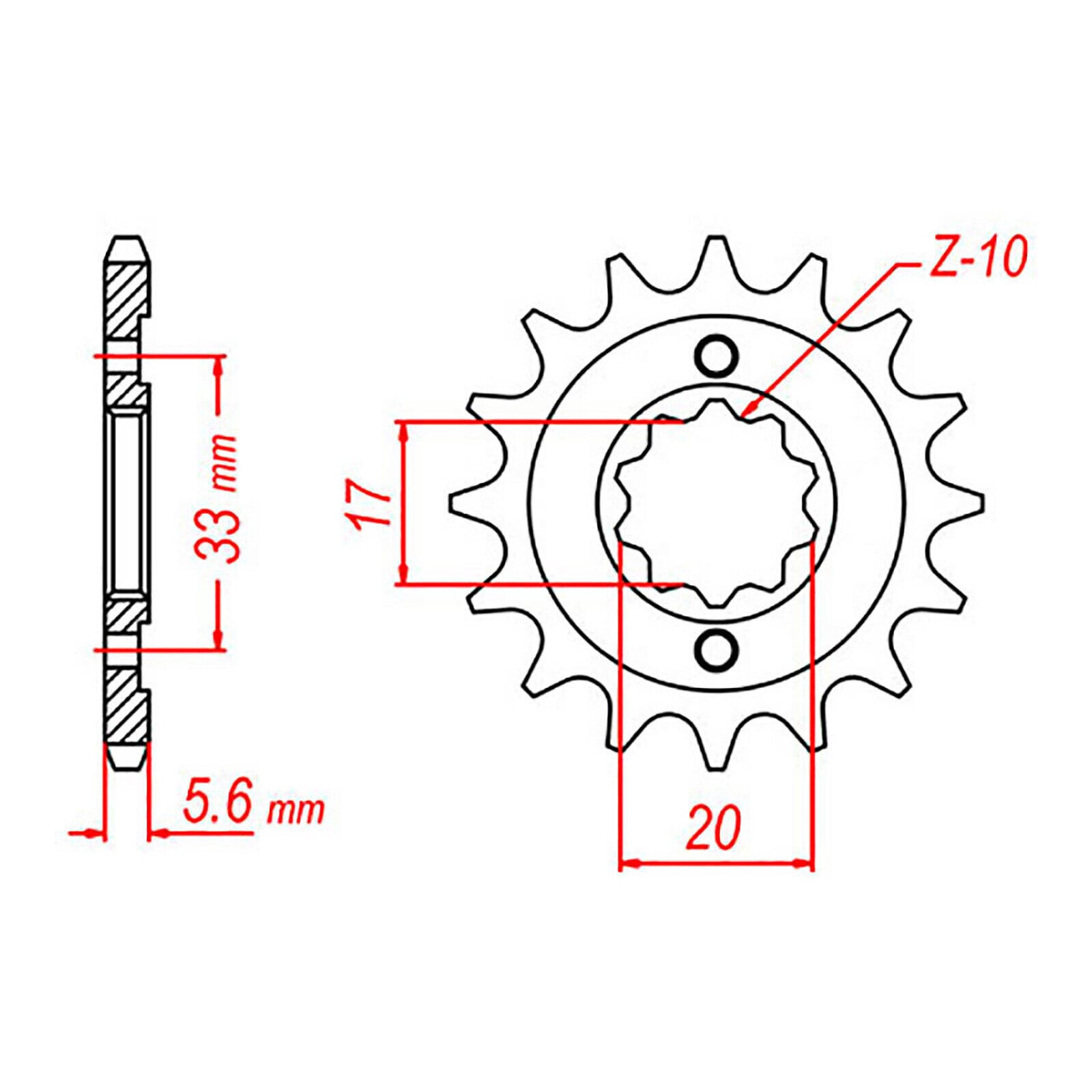 XAM Sprocket Kit Kawasaki KX250F '04-'05 /RMZ250 NSDCG2 13/48