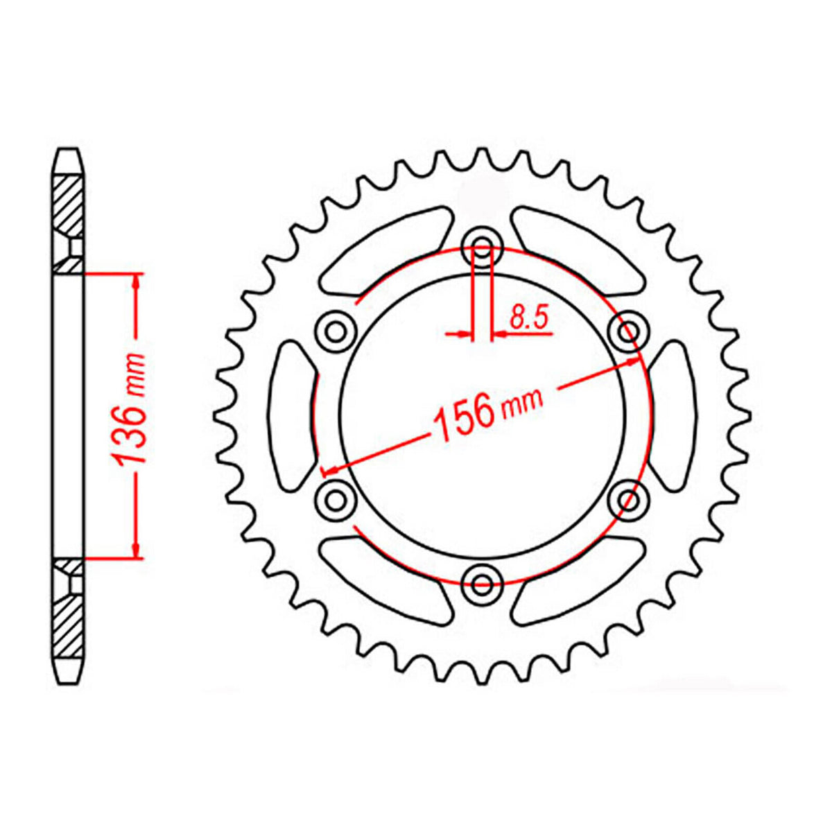 XAM Sprocket Kit Sherco 450/510SH1 X-Ring Gold 14/48
