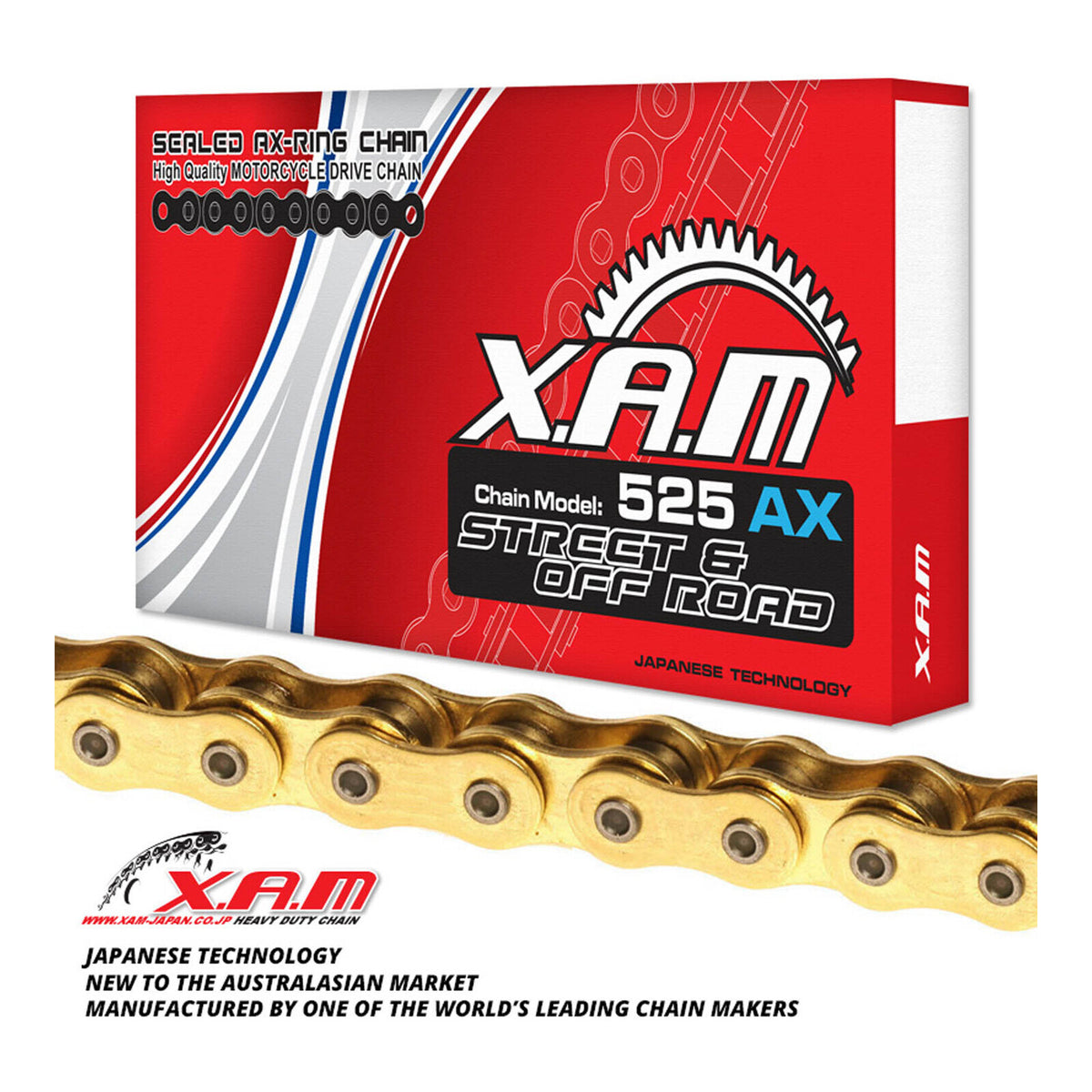 XAM Sprocket Kit Suzuki GSXR750 '06-'10 X-Ring Gold 17/45