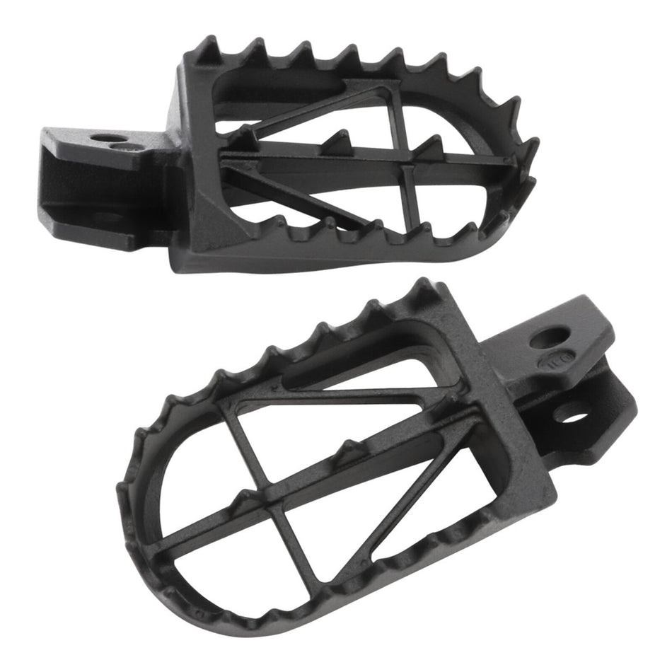 Zeta Wide Chromoly Mid Foot Pegs - Honda CRF230