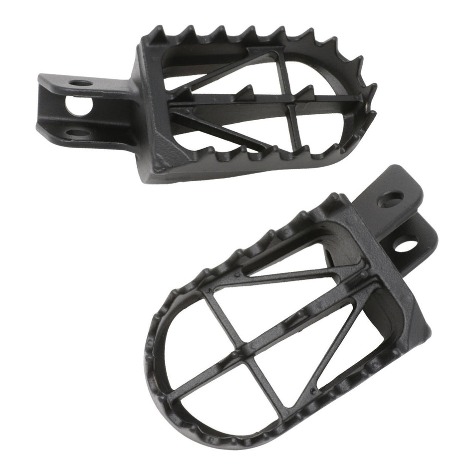 Zeta Wide Chromoly Mid Foot Pegs - Honda CRF125F
