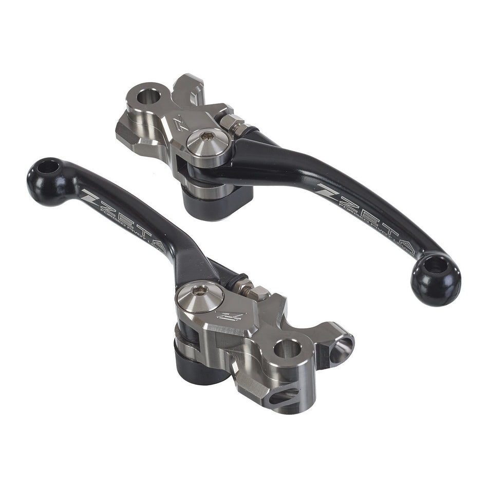 Zeta Pivot Lever Set FP - Braktec - Black