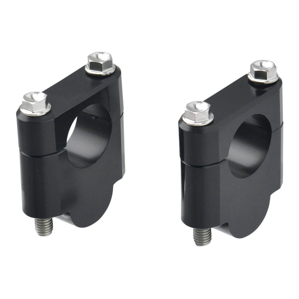 Zeta Handlebar Rise Kit 30mm Height - 28.6mm Bar - Black
