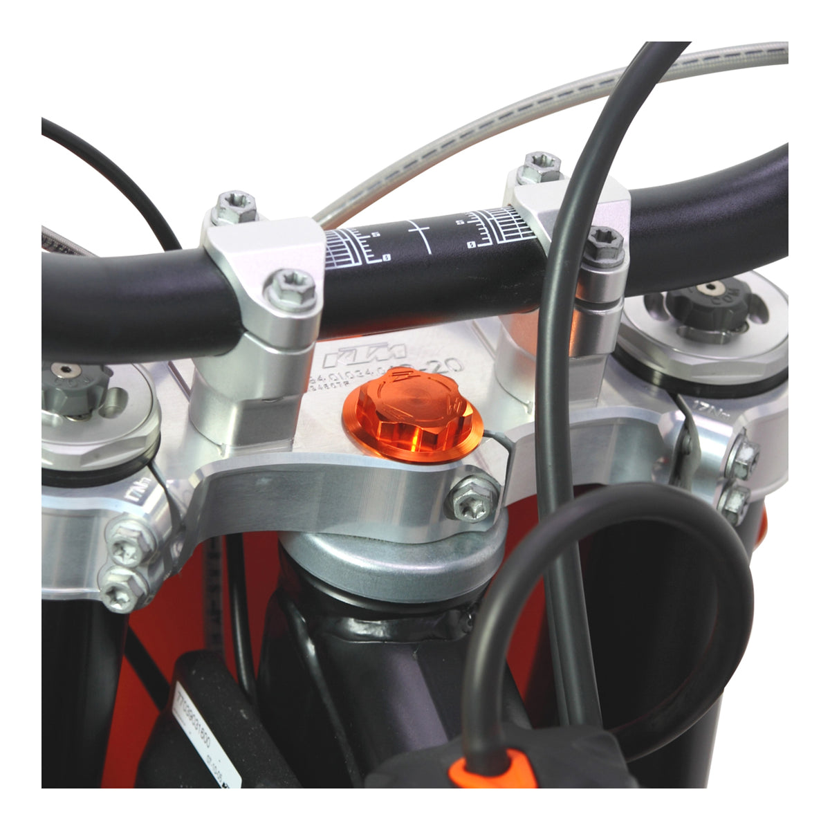 Zeta Steering Stem Bolt - KTM 125-530 SX/SXF/EXC/EXC-F - Orange