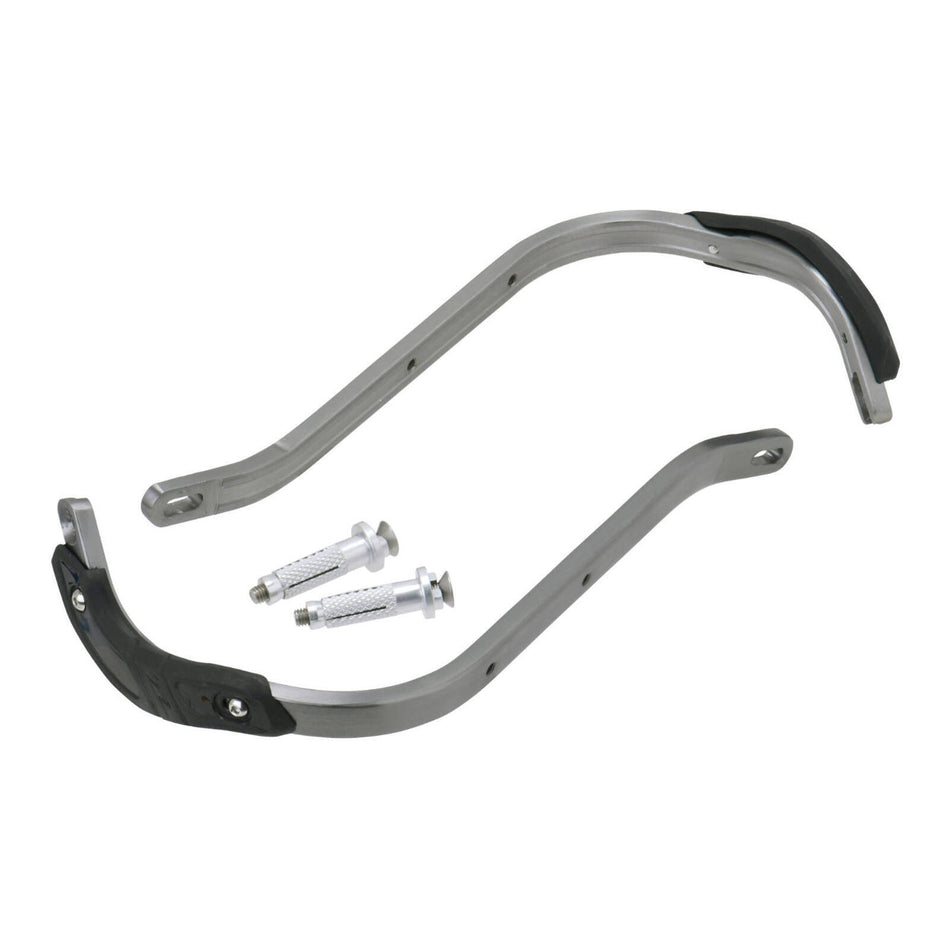 Zeta Pro Armour Handguards Bent - Titanium