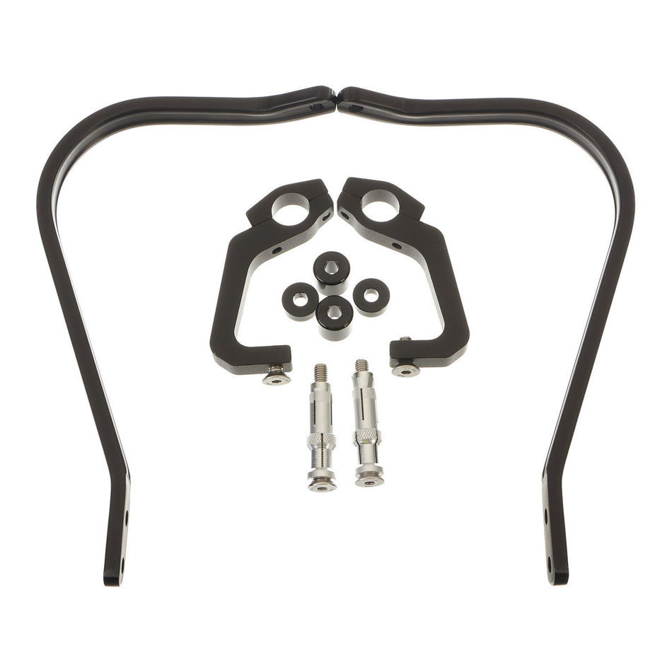 Zeta Adventure Armour Handguards for 22.2mm Handlebars - Black