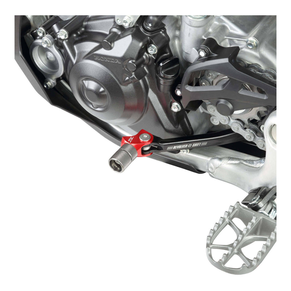 Zeta Revolver Shift Lever - Honda CRF250R / CRF250RX ('18-) - Red