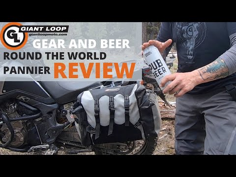Giant Loop Round The World Pannier Bags - Black