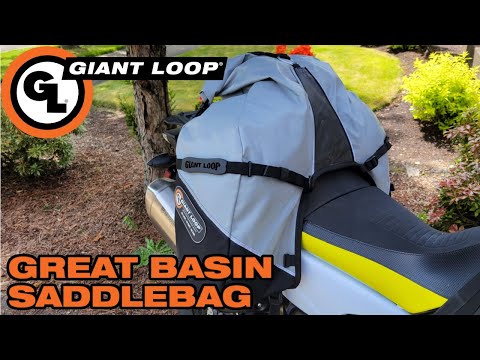 Giant Loop Great Basin Saddelbags - Black '26