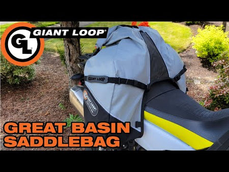 Giant Loop Great Basin Saddelbags - Black '26