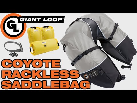 Giant Loop Coyote Saddlebags - Grey '26